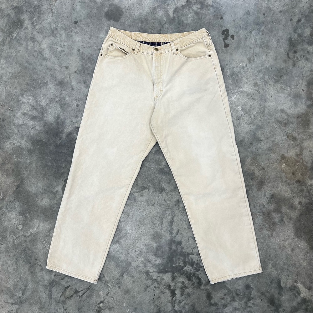 Sun-Faded L.L. Bean Jeans